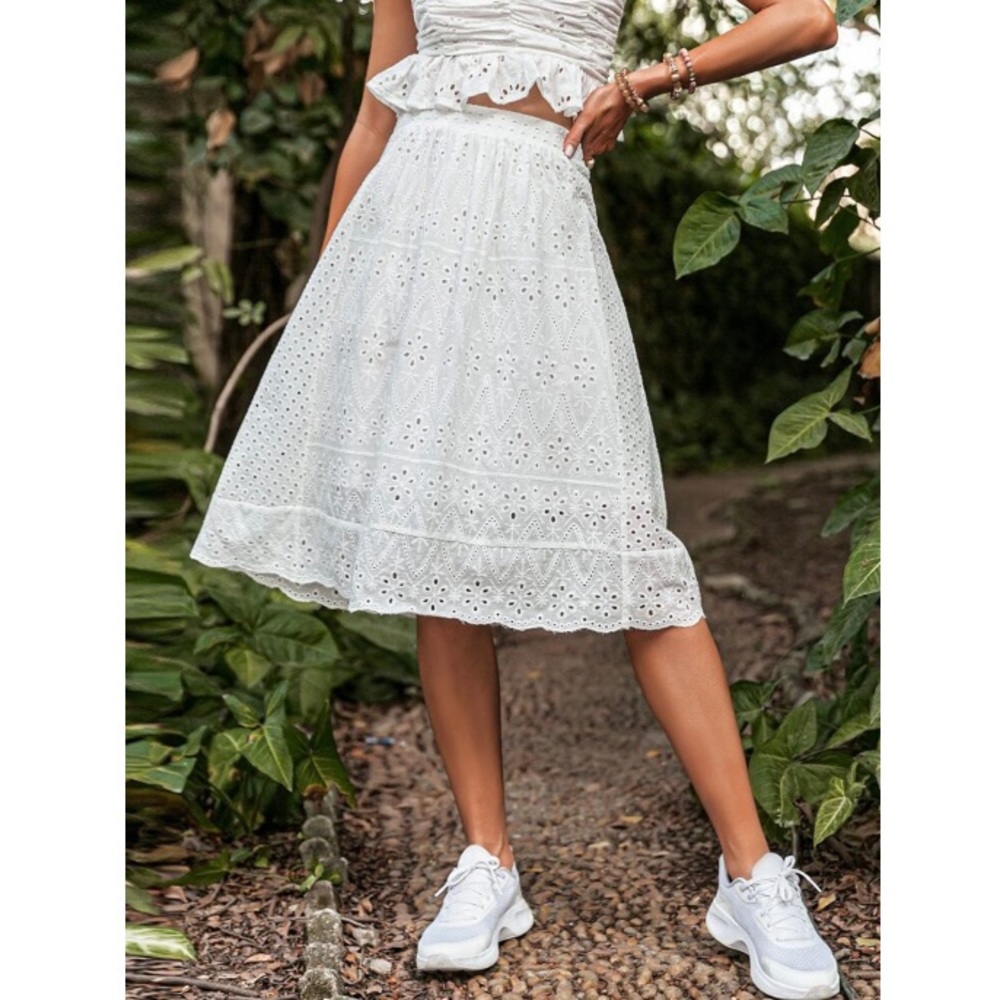 Cotton Zara waist skirt